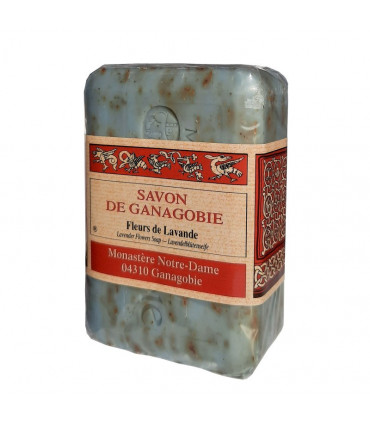 Savon de Ganagobie fleurs de lavande - Monastère Notre-Dame