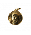 Médaille de la vierge Orante plaqué or
