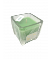 Bougie cube parfumée cèdre