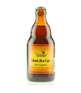 Bière ambrée Mont des Cats de 33 cl - Abbaye de Scourmont