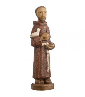 Saint François en dolomie 28 cm