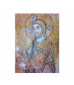 Icone Christ donnant la communion M-Briand 8x14,5 cm