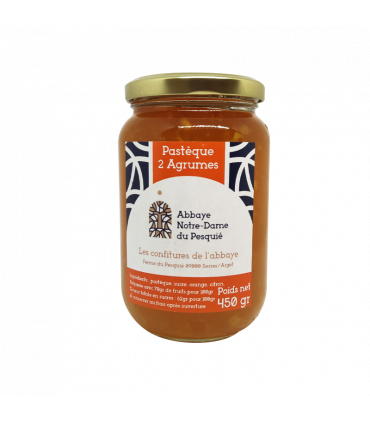 Confiture de pastèques deux agrumes - Abbaye N-D du Pesquié