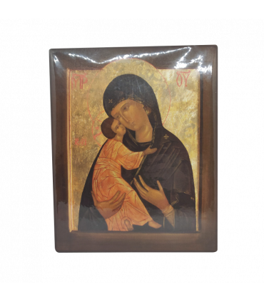 Icône Vierge qui montre le chemin 20 X 24 cm