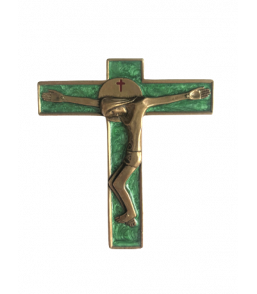CROIX BRONZE EMAIL VERT