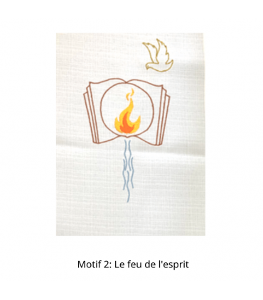 Echarpe de confirmation à personnaliser (pour un jeune)