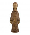 Vierge de l'Annonciation marron 18cm