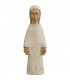 Vierge de l'annonciation blanche 18cm