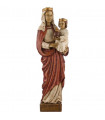 Vierge Marie Reine - Robe rouge - 50cm