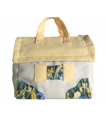 Sac maison jaune