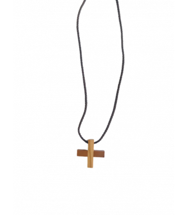 Croix grecque fine bois 2cm