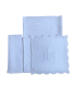 Pack linge d'autel 4 pièces brodés IHS