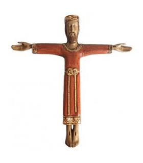 Christ prêtre sans croix rouge 19cm