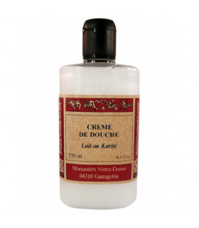 Crème de douche lait au karité - Monastère de Ganagobie