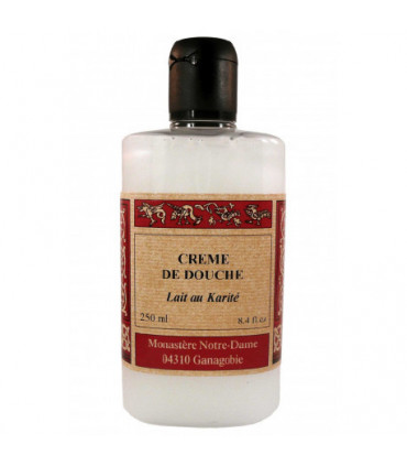 Crème de douche lait au karité - Monastère de Ganagobie