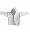 Manteau moineau 1 an blanc- Carmel de Montmartre