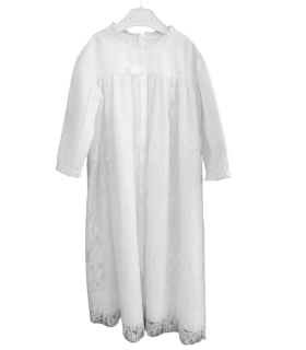 Robe de baptême Pauline 12 mois -Carmel de Migné Auxances