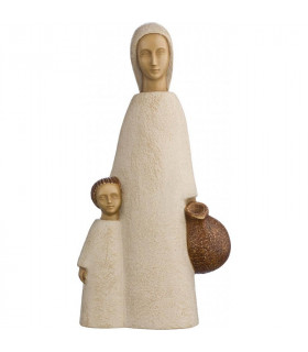 Vierge Nazareth blanche 30cm