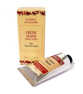 Crème mains 20% beurre de karité - Les Moines de Ganagobie