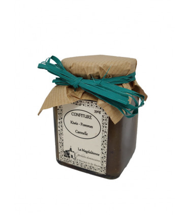 Confiture gourmande Kiwi - Pomme cannelle