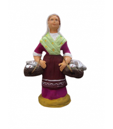 Crèche provençale de St Maximin - La poissonnière