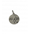 Médaille vierge Eleousa 18mm argent