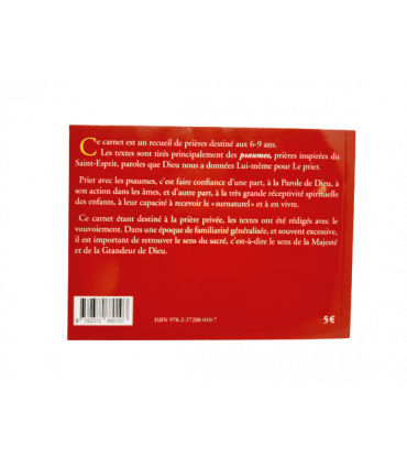 Mon premier carnet de prières