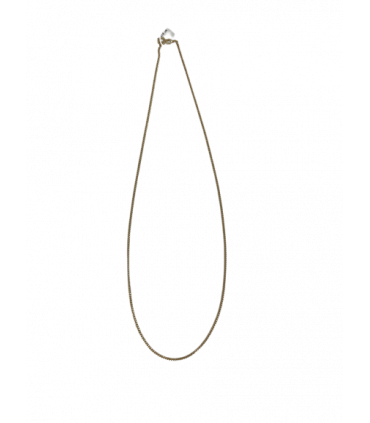 Chaine gourmette dorée supérieur 50 cm