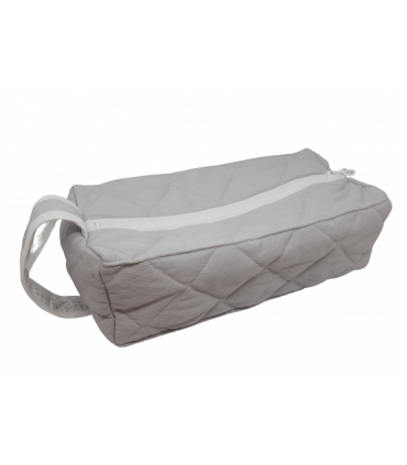 Trousse de toilette grise