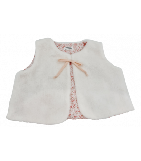 Gilet de berger beige 3 ans