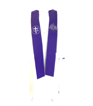 Etole de prêtre réversible