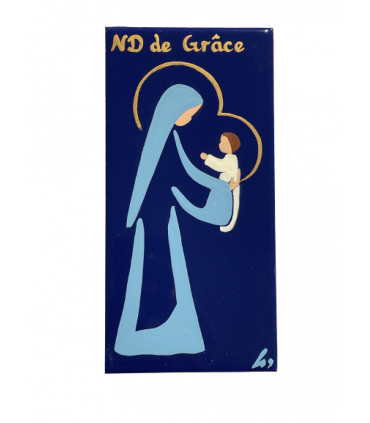 Plaque murale ND de Grâce
