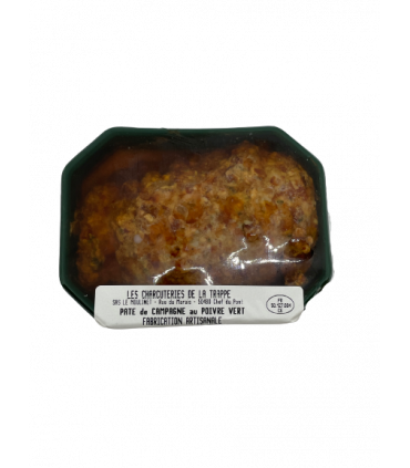 Pâté de campagne au poivre vert
