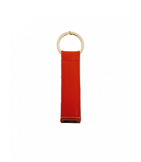 Porte clef bijoux rouge