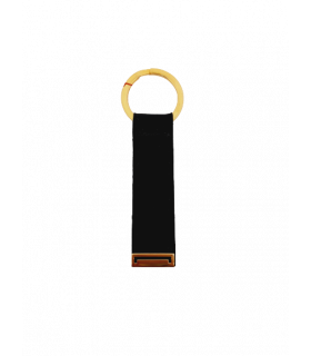 Porte clef bijoux noir