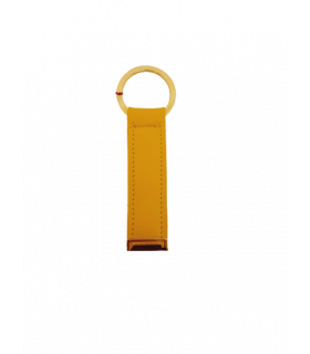 Porte clef bijoux jaune