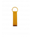 Porte clef bijoux jaune