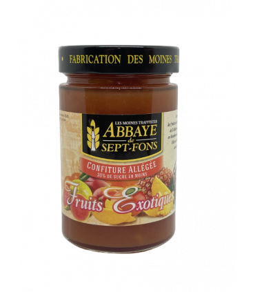 Confiture allégée aux fruits exotiques - Abbaye des Sept-Fons