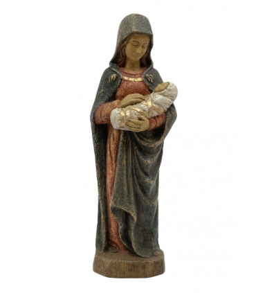 Statue de la Vierge à l'enfant d'Autun