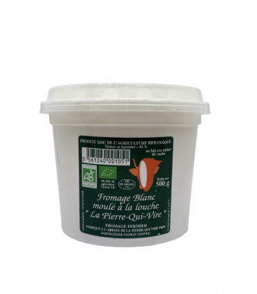 Fromage blanc 500g bio - Abbaye Pierre-qui-Vire