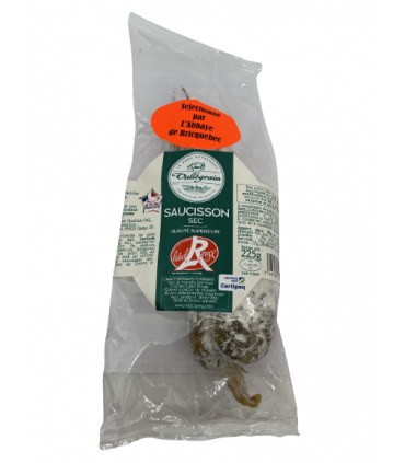 Saucisson sec 225g - Abbaye ND de grâce Moulinet