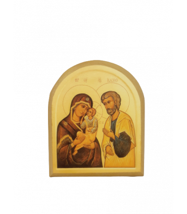 Icône Sainte Famille 11*9cm