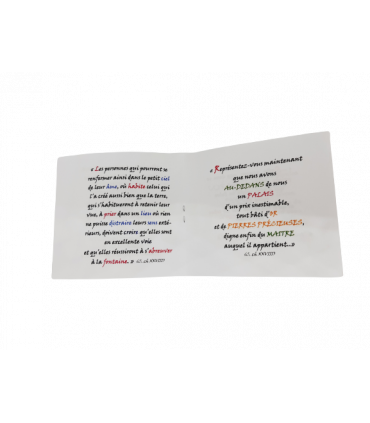 Carnet Thérèse d'Avila