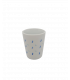 Verre à café chupito bleu