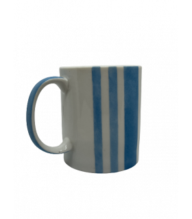 Mug rayé bleu - Carmel de Lourdes