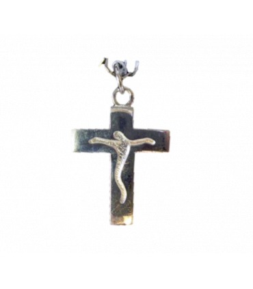 Médaille Croix Classique argent