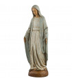 Vierge Notre Dame de grâce - 42 cm - manteau bleu ciel