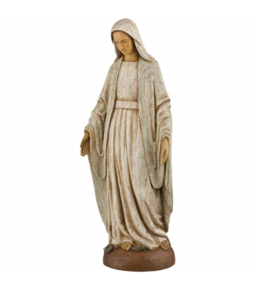 Notre-Dame de Grâces bleue ciel 20cm