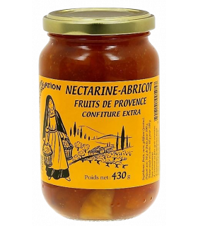 Confiture Nectarine-Abricot 430gr