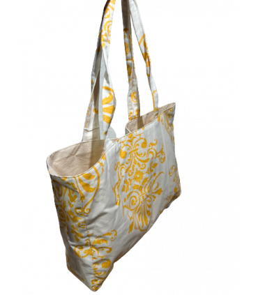 Sac cabas jaune - Carmel d'Yseron